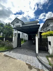 CHD101381 ขายบ้านเดี่ยวสองชั้น   3ห้องนอน    3ห้องน้ำ    1ห้องรับแขก  ขนาดที่ดิน  67  ตร.ว.    ขายราคา  4.9  ล้านบาท !!!!! 💰 โอนคนละครึ่ง