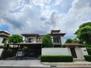 ด่วนขายบ้านเดี่ยว 2 ชั้น บ้านตกแต่งเสร็จ สไตล์ยุโรป สภาพดีหลังใหญ่ โครงการนันทวัน ปิ่นเกล้า-ราชพฤกษ์ ติดถนนบรมราชชนนี