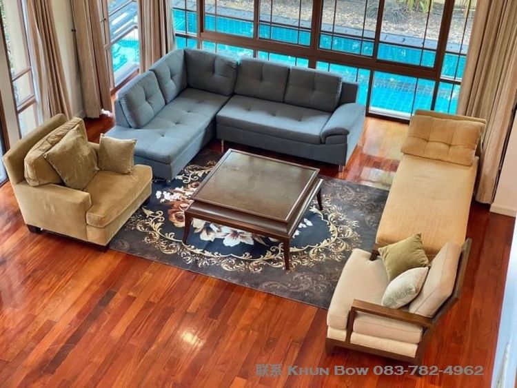 FOR  RENTบ้านหรู 2ชั้น  พร้อมสระว่ายน้ำส่วนตัว ย่านสุขุมวิท 67 Emporium, ภาพที่ 4