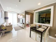 Brand New 2 bedrooms Condominium for Sale near 2 lines of Sky Train with special promotion !