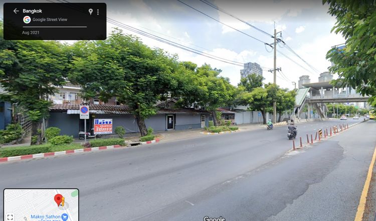 ขายที่ดิน ติด ถนน นราธิวาส สาทร ขนาด 450 ตรว  ราคา 585 mb สนใจโทร, ภาพที่ 4