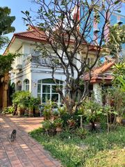 🏡 ขายบ้านพร้อม ที่ดิน ขนาด 103 ตรว. พร้อมสวนหน้าบ้าน เลี่ยงเมืองปากเกร็ด 8. เข้าออกได้หลายทาง 