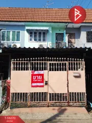 ขายด่วนทาวน์เฮ้าส์ 2 ชั้น พร้อมอยู่ หมู่บ้านบัวทอง 4 นนทบุรี