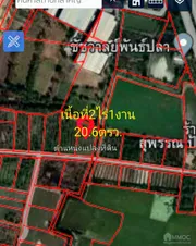 ขายด่วนที่ดิน บางปลาม้า จ.สุพรรณบุรี
