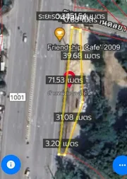 ขายที่ดินเชียงใหม่ 134 ตร.ว. ถมแล้ว ติดถนนใหญ่  ใกล้แยกกาดรวมโชค เหมาะทำโชว์รูม