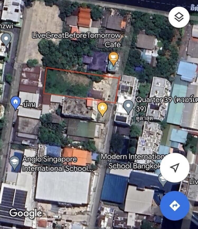 ขายที่ดินเปล่าถมแล้ว เนื้อที่ 352 ตร.วา ซอยสุขุมวิท31 ผังสีน้ำตาล ใกล้, ภาพที่ 4