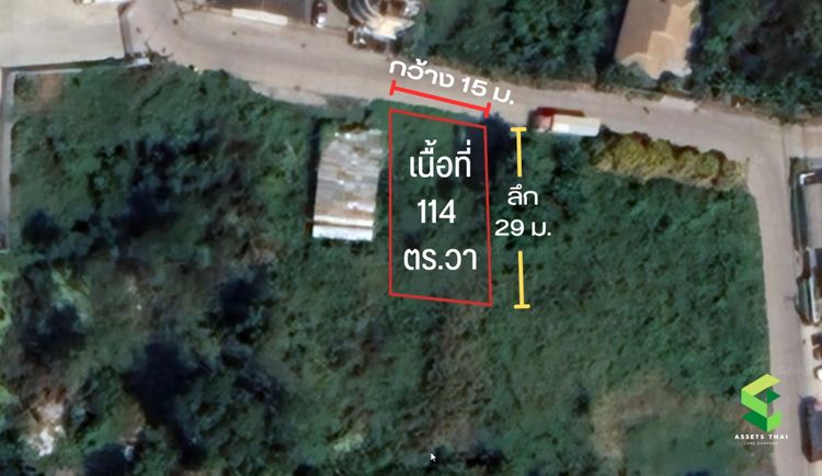 ขายที่ดิน 114 ตร.วา สายเมนในซอยงบประมาณ ใกล้เมืองทอง ตรงข้าม Megahome, ภาพที่ 4
