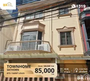 ให้เช่า Townhome ขนาดใหญ่ โซนสาทร ใกล้ BTS เซ็นหลุยส์