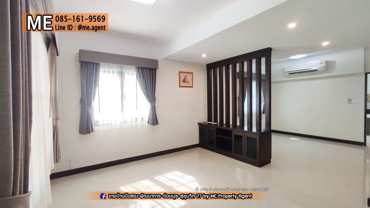 For Rent Pruksa Ville 73 Pattanakarn, 2-story townhouse Fully Next to -, ภาพที่ 4