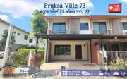 For Rent Pruksa Ville 73 Pattanakarn, 2-story townhouse Fully furnished. Next to Thonglor - near BTS On Nut, call 064-954-9619 (RTA23-21)