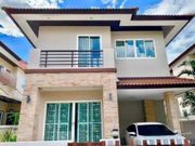 ให้เช่าบ้านเดี่ยว 2 ชั้น หมู่บ้านราณีสิริ ลาดปลาเค้า 43 เนื้อที่ 40 ตร.วา เฟอร์นิเจอร์ครบพร้อมอยู่ ย่านเกษตรนวมินทร์ ใกล้ม.เกษตร