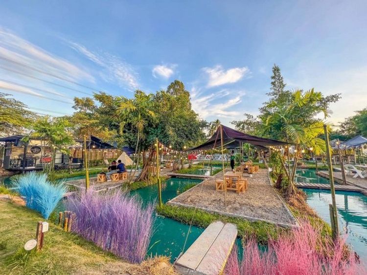 เซ้งร้านอาหารกึ่งร้านเหล้า ร้านชิวแนวแคมป์ปิ้ง ถนน บางไผ่ หนองเผางาย  อ, ภาพที่ 4