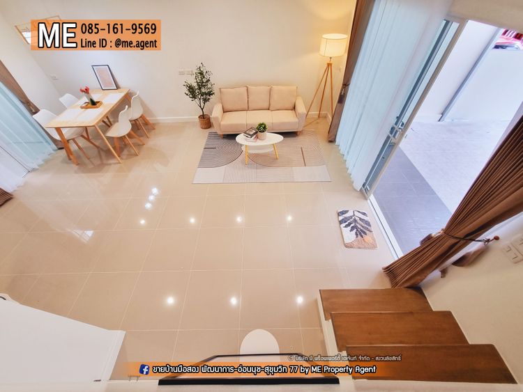 For sale Townhouse , newly renovated, Villette Lite Pattanakarn 38 near, ภาพที่ 4