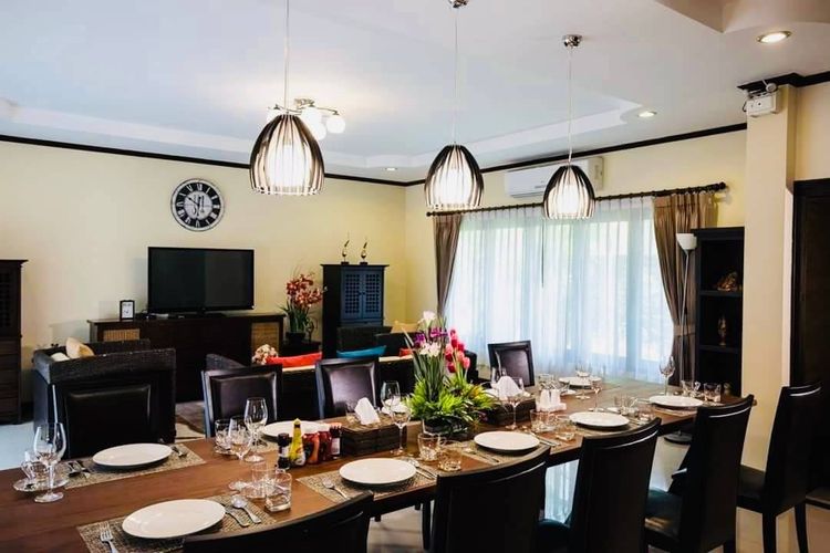 เช่า/ขาย บ้านสไตล์ล้านนาโมเดิร์น พูลวิลล่า โลเกชั่นสารภี เชียงใหม่, ภาพที่ 4