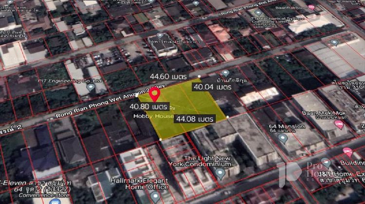 ขาย ที่ดิน สุขุมวิท 62-64 แขวงบางจาก เขตพระโขนง กรุงเทพมหานคร, ภาพที่ 4