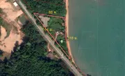 ขายที่ดิน  ติดทะเล เกาะช้าง จ.ตราด เนื้อที่รวม  3-0-41 ไร่  