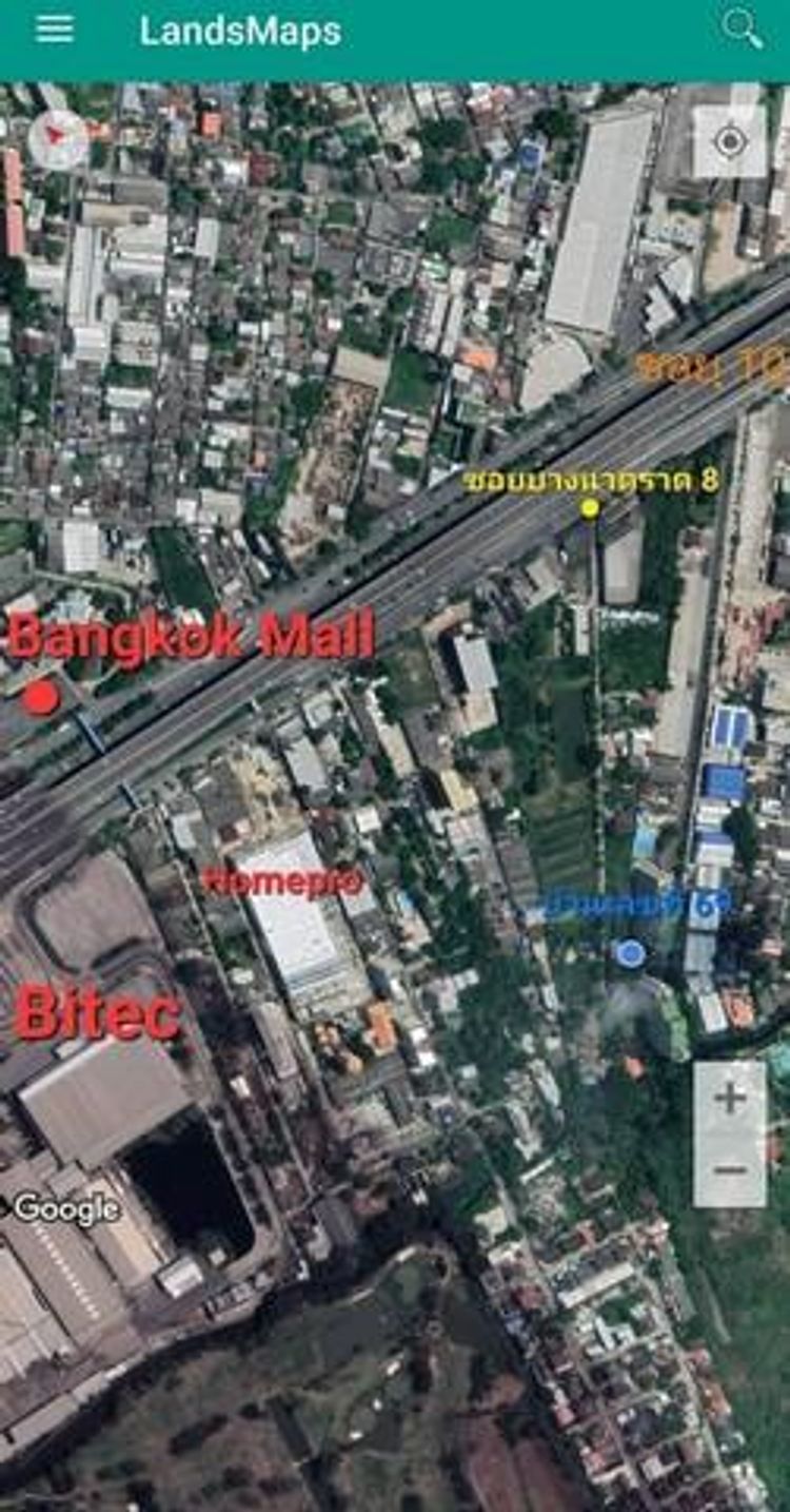 EPL-LS0244 ขายที่ดิน ใกล้เซ็นทรัลบางนา บางนา-ตราดซอย 8 เนื้อที่รวม 1 90, ภาพที่ 4