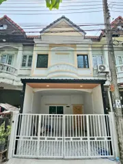 ขายทาวน์เฮาส์ 2 ชั้น รีโนเวทใหม่ แขวงรามอินทรา เขตคันนายาว กรุงเทพมหานคร บ้านแถวนวมินทร์ บ้านใกล้ตลาดปัฐวิกรณ์ #บ้านแถวสุขาภิบาล 1 