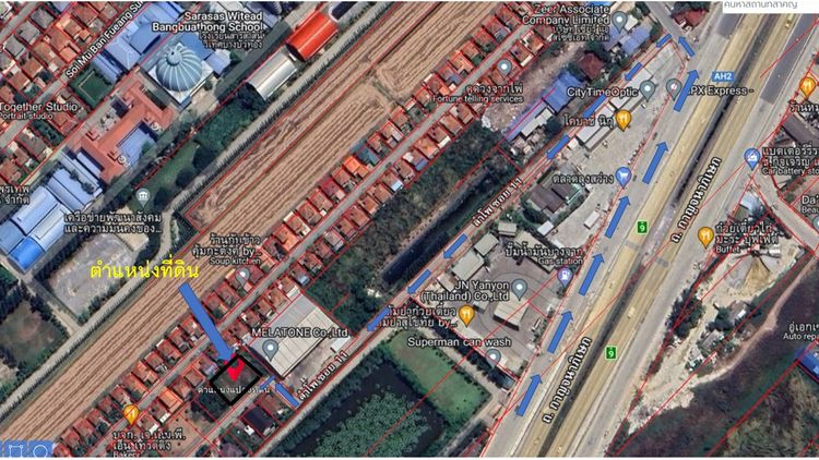 ที่ดินสวย ในซอยลำโพ 11 ใกล้สารสาสน์วิเทศ บางบัวทอง นนทบุรี, ภาพที่ 4