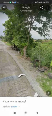 ขายที่ดินติดซอยสามวังใกล้ถนนใหญ่ บางบัวทอง 10 ไร่กว่า ติดถนน ราคาถูก
