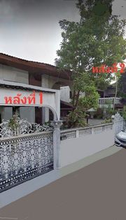 ขายบ้านเดี่ยว 2 ชั้น 2 หลังติดกัน รวม 102 ตรว. (หลังละ 51 ตรว.) ซอยประชานุกูล ถนนรัชดาภิเษก บางซื่อ