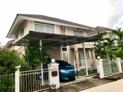 AMR0496 ให้เช่าบ้านเดี่ยวสองชั้น  3 ห้องนอน  3 ห้องน้ำ 1ห้องรับแขก ขนาดที่ดิน 54   ตร ว.   พื้นที่ใช้สอย 140 ตรม. ให้เช่า 9,000บาทต่อเดือน   **เลี้ยงสัตว์ได้