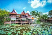 ให้เช่าที่ดิน-เรือนไทย-เรือนแต่งงาน สตูดิโอ ตลาดกิเลน  คาเฟ่กาแฟ-ร้านอาหาร มหิดล ศาลายากือบ3 ไร่ บางใหญ่ นนทบุรี วัดต้นเชือก
