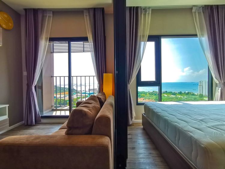 ให้เช่าคอนโด ไนท์บริดจ์ ศรีราชา ชลบุรี ชั้น 21 วิวทะเล Condo for rent, ภาพที่ 4