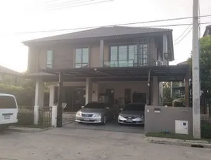 RH1105 ให้เช่าบ้านเดี่ยว 3 ห้องนอน 3ห้องน้ำ 2 ห้องโถง โครงการ ฮาบิเทีย ออร์บิต หทัยราษฎร์ สิ่งอำนวยความสะดวกครบ