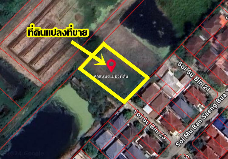 ขายที่ดินถมแล้ว 222 ตารางวา ซอยแสงบัวทอง บางบัวทอง-นนทบุรี, ภาพที่ 4