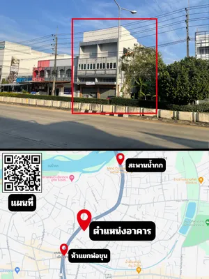 อาคารพาณิชย์ 3 ชั้น ติดถนนพหลโยธิน ใกล้ห้าแยกพ่อขุนเชียงราย เมืองเชียงราย เวียง