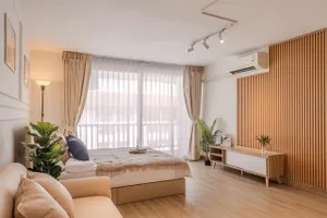 EPL-HS1161 ขายคอนโด ซิตี้ วิลล่า city villa ลาดพร้าว 130 ตึก G2 ชั้น 9 วิวสระว่ายน้ำ กล้รถไฟฟ้าสายสีเหลือง ขนาด 33 ตรม. ตกแต่งใหม่