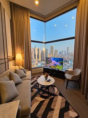 Condo For Rent " Park Origin Chula - Samyan" -- 2 Bedrooms 48 Sq.m. 45,000 Baht -- View of Chula , Opposite Chulalongkorn University!