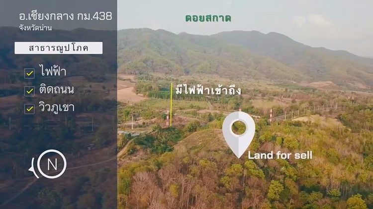 ขายที่ดิน 60 ไร่ บ้านแดนพนา ต.พญาแก้ว อ.เชียงกลาง จ.น่าน, ภาพที่ 4