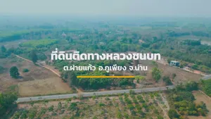 ขายที่ดิน 41 ไร่ ติดถนนทางหลวงชนบท 2035 ต.ฝายแก้ว อ.ภูเพียง จ.น่าน 
