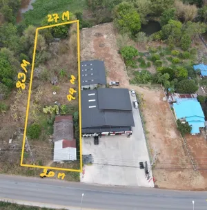 ขายที่ดินพร้อมบ้าน 1-1-8 ไร่ ติดถนนสุวรรณศร ตำบลสระแก้ว อำเภอเมืองสระแก้ว จังหวัดสระแก้ว 