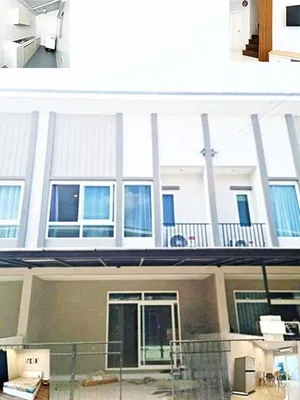 สุขสวัสดิ์ คอมมูนิตี้มอลล์ ให้เช่าบ้านทาวน์โฮม 2 ชั้น มจธ (KMUTT) 17ตรว. 95ตรม. ตกแต่งเสร็จ เฟอร์ครบ 2นอน 2น้ำ 4แอร์ 2จอดรถ พุทธบูชา 