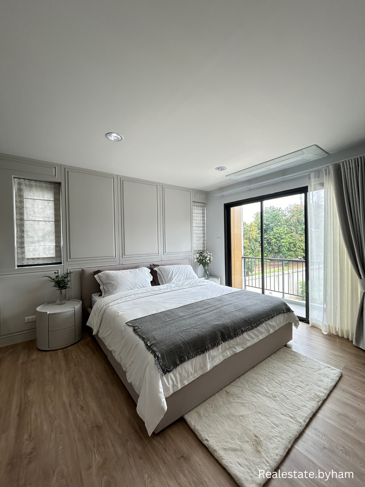ขายบ้านใหม่ บ้านทาวน์โฮม โครงการบ้านปรัชญา นวมินทร์95, ภาพที่ 4