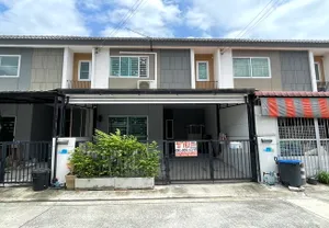 ขายทาวน์เฮ้าส์ หมู่บ้านพฤกษา 117 เพชรเกษม 91-พุทธสาคร เนื้อที่ 17.8 ตร.ว. 2 ชั้น 3 นอน 2 น้ำ