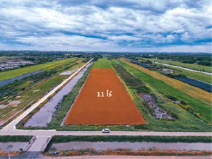 ขายด่วน! ที่ดิน 11 ไร่ ทำเลดี ย่านคลองสาม คลองหลวง ปทุมธานี เหมาะสำหรับพัฒนาเป็นโกดัง หรือคลังสินค้า