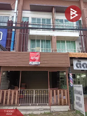 ขายอาคารพาณิชย์ 3 ชั้น ติดถนนฝั่งบายพาสตะวันออก ใกล้สนามบินเชียงราย