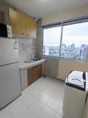 📌 ให้เช่าคอนโด City Home Sukhumvit ตึกสูงชั้น 24 ห้องโปร่ง 34 ตรม. วิวดี แต่งใหม่ !!!
