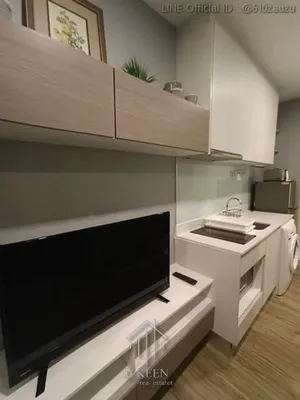 ( ห้องพร้อมอยู่)คอนโดให้เช่า ไนท์บริดจ์ ดิ โอเชี่ยน ศรีราชา Knightsbridge the Ocan Srireacha 1 BedStudioมีกระจกเลื่อนแบ่งสัดส่วนห้อง 25 Sqm.