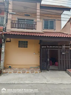 ขายด่วนบ้านทาวน์เฮ้าส์ 2 ชั้น พร้อมอยู่ หมู่บ้านวิเศษสุขนคร ซอย8/28 หลังมุม แถมฟรีแอร์และเฟอร์นิเจอร์ครบ