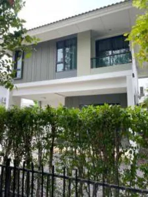 ให้เช่าบ้านเดี่ยว 2 ชั้น เฟอร์นิเจอร์ครบพร้อมอยู่ เลียบมอเตอร์เวย์รังสิต-ลำลูกกา คลอง 5