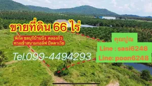 #ขายที่สวย พื้นที่ สีม่วงลาย คลองกิ่ว บ้านบึง ชลบุรี (lax Rich001） จำนวน 66 ไร่**แบ่งขายได้**