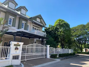 ให้เช่า บ้าน ในโครงการ หมู่บ้านพาร์คเวย์ชาเล่ต์ Parkway Chalet ถนนรามคำแหง 190/1 แขวงมีนบุรี เขตมีนบุรี กรุงเทพมหานคร