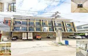 แยกเทพราช เมกาโฮม ฉะเชิงเทรา PTT Station ให้เช่าอาคารพาณิชย์ 3 ชั้น ทำเลทอง แต่งครบพร้อมอยู่ 24ตรว. 210ตรม. 3นอน  4แอร์ ที่จอดรถ