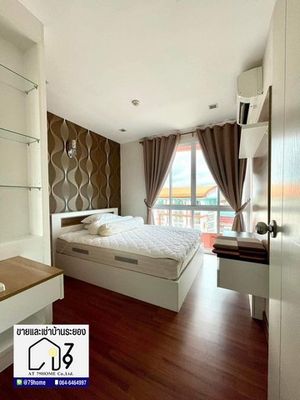 ขาย CKC Condo ใกล้ตลาดหมอสาโรจน์ ระยอง เฟอร์ครบ พร้อมเข้าอยู่