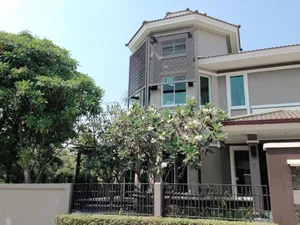 : : ขาย/ให้เช่า : : บ้านเดี่ยว โครงการโกลเด้นนครา Golden Nakara (อ่อนนุช 65 - พระรามเก้า-มอเตอร์เวย์) พร้อมอยู่อาศัย 19.5 ล้านบาท